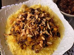 Transfer into a large bowl and add 2/3 of all the ingredients and 3 tbsp moroccan vinaigrette. Fleur D Oranger Masala Co Couscous Tfaya With Sweet Onions And Sultanas Sweet Onion Food Moroccan Cuisine
