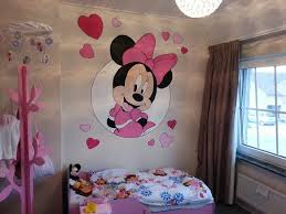 Minnie Mouse Wallpainting 4 My Little Niece Murales De Pared Para Ninos Decoracion Infantil Paredes Cuartos De Bebe Nina