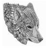 The image slider above is the best collection of wolf coloring pages that you can save or print to be a coloring material for your child or your students at. 1