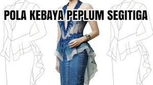 Berikut adalah ringkasan dasar tentang apa itu pola pedagang harian. Pola Kebaya Peplum Segitiga Youtube