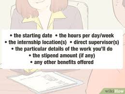 This is not the type of letter where you might include casual jokes. How To Accept An Internship 12 Steps With Pictures Wikihow