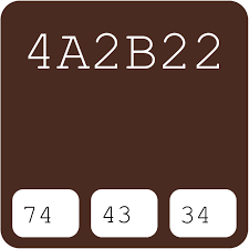 10217 4a2b22 Hex Color Code