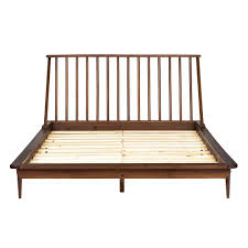 From doors to moldings, every part is manufactured in the united states. Walker Edison Furniture Company Solid Wood Modern Walnut Queen Spindle Bed Hdqspinwt The Home Depot