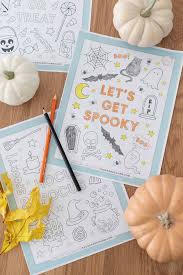 The kids will love these fun santa coloring pages. Printable Halloween Coloring Pages Sugar And Charm