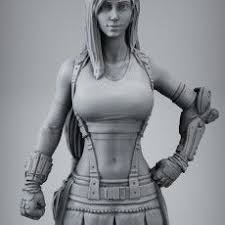 3d Printable Tifa Lockhart Final Fantasy 7 Remake 32cm Model By Printed Obsession Final Fantasy Tifa Lockhart Lockhart