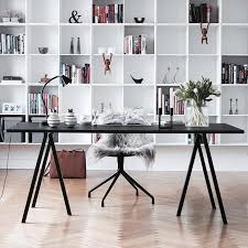 A sleek look and a great durability come together with this home office desk. My Top 7 Scandinavian Interior Instagram Accounts To Follow Interior Scandinavian Interior Home Office Design