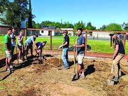 Community gardens are as varied as the neighborhoods in which they. Youth Build Community Garden At Local Church