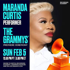 I'm honored to be performing at the @recordingacademy #GRAMMYPremiere  Ceremony this year! Tune in to the livestream