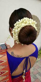 Pin By Pradeep Ray On Gajara Hair Bun Bridal Hair Buns Indian Bun Hairstyles Braids For Long Hair