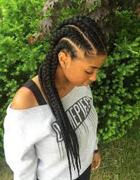 Big Box Braids Hairstyles For Black Women 50 Best Eye Catching Long Hairstyles For Black Women Goddess Braids Hairstyles Cool Braid Hairstyles Hair Styles