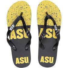 Foco Arizona State Sun Devils Big Logo Flip Flops