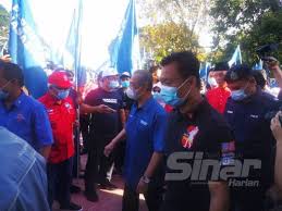 The united sabah party (malay: Bn Pn Pbs Tubuh Gabungan Rakyat Sabah