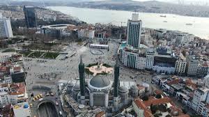 Taksim'de bir yıl önce temeli atılan camide kaba inşaatın yüzde 85'i tamamlandı. Iste Taksim Camii Insaatinda Son Durum Son Dakika Flas Haberler