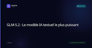 GLM-5.2 : Le modèle IA textuel le plus puissant
