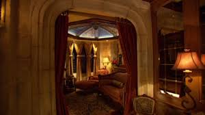 A View Into The Sitting Room From The Bedroom In Cinderella S Castle The Dream Suite In Disney World Master Bedroom Cinderella Castle Home Decor