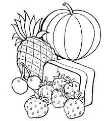 These nature coloring pages are fun and educational for your kids. Printable Food Coloring Sheets Novocom Top