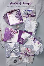 Purple Wedding Invitations By Elegant Wedding Invites Elegantweddinginvites Purple Wedding Invitations Printing Wedding Invitations Purple Wedding