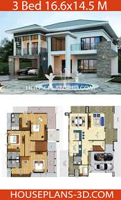 Check spelling or type a new query. House Design 16 6x14 5 With 3 Bedrooms House Plans 3d House Construction Plan Modern House Floor Plans Simple House Design
