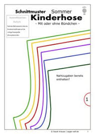 Wenn du schon immer mal einen panelstoff vernähen wolltest, dann wäre das einfache sommerkleid das perfekte nähprojekt. Kinderhose Schnittmuster Kostenlos Eager Self