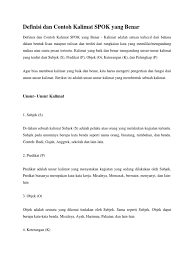 Maybe you would like to learn more about one of these? Contoh Kalimat Subjek Predikat Objek Aneka Macam Contoh