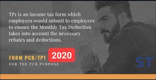 The inland revenue board (irb) in a statement in mar 2020 announced that deadline to submit income tax return forms has been extended for on the declaration page, request a tac via sms from the number you have registered with lhdn and key it in. Lhdn Form Pcb Tp1 1 2020 Individual St Partners Plt Chartered Accountants Malaysia Facebook