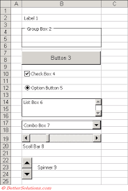 Excel Macros Worksheet Controls