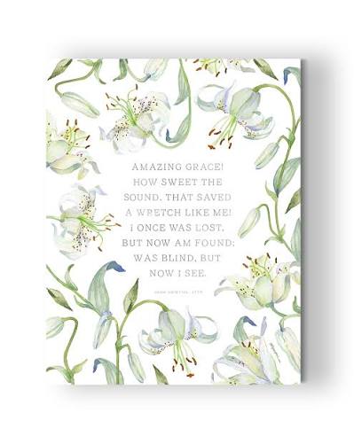 Amazing Grace Canvas