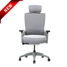 Ergonomic High Swivel Executive Chair With Adjustable Height Head 3d Arm Rest Lumbar Support And Upholstered Back For Home Offic Executive Chair Arm Rest Chair