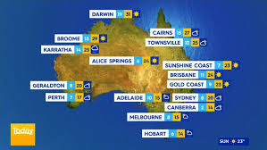 Brisbane 7 day weather forecast including weather warnings, temperature, rain, wind, visibility, humidity and uv Weather Forecast Australia Showers Expected Across Australia S Southeast