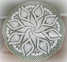 Openwork allows the underlying surface to show through. 45 Pineapple Crochet Doily Patterns Free Patterns