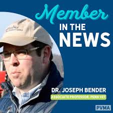 Congratulations to Associate Professor of Clinical Dairy Production  Medicine, Joseph Bender, DVM, for his appointment to the Center for Dairy  Excellence and Dairy Excellence Foundation Board of Directors. Dr. Bender's  work at