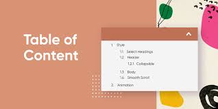 5 sample table of contents template. Add A Wordpress Table Of Contents To Your Site For Seamless Navigation