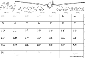 / hämta kalender med helgdagar 2021 för att sk. Almanacka Maj 2021 Skriva Ut Gratis Utskrivbara Pdf