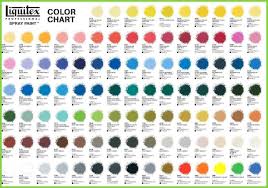 Artist Loft Acrylic Paint Color Chart Good Liquitex