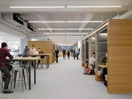 Why Square Designed Its New Offices To Work Like A City Design Loft Interiors Common Area