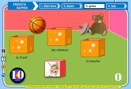 Food, animals, numbers, parts of the body, and more. French Games Fun Learner Games For Kids And Adults Learning French Free Website Learn French Free Learn French French Games