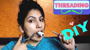 It doesn't require harmful chemicals or heat. Diy Threading Tutorial Diy Threading At Home Remove Facial Hair At Home Youtube