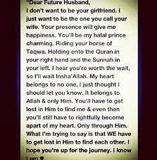 Dear Future Husband C Islam Dear Future Husband Love Yourself Quotes I Love You Quotes