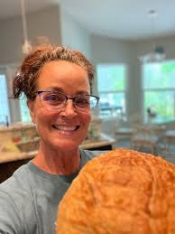 Baking jalapeno and roasted garlic loaves