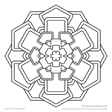 Auf dieser seite finden sie online eine wundervolle auswahl an ausmalbildern für ihre kinder; Mandala Zum Ausmalen Einfach Novocom Top