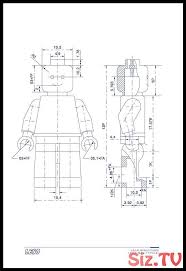 Lego Minifigures Technical Drawing Of Lego Lego Minifigures Drawing Lego Legodraw Technical Drawing Lego Blueprint Patent Drawing