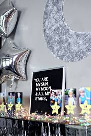 Theme Diy Birthday Decoration At Home Space Themed 2nd Birthday Party 2nd Birthday Party Themes Birthday Party Decorations Space Birthday Party