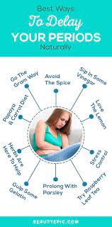 How To Delay Periods Naturally At Home Delay Period Naturally Healthy Period Period Remedies