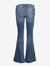 Kappa Lady Denim Pant Auth Brigit Flared Jeans Boozt Com
