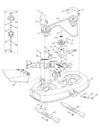 One is a transmission belt, and the second one is a mowing deck drive belt. Murray M 115 38 Murray 38 Riding Mower 2014 Mower Deck 38 Inch Parts Lookup With Diagrams Partstree