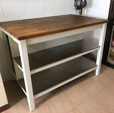 Ikea stenstorp kitchen island with stools. Ikea Stenstorp Kitchen Island Furniture Home Living Furniture Tables Sets On Carousell