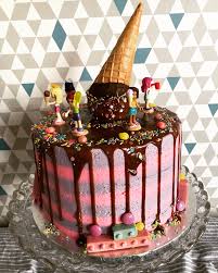 Lego Friends Ice Cream Cake Ice Cream Cake Cake Lego Friends Party