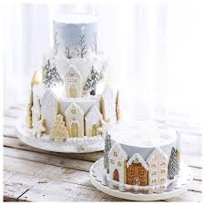 Gingerbread House Cake With Images Christmas Cake Decorations Winter Cake Christmas Cake