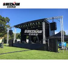 China Outdoor Stage Lighting Aluminum Truss Life Tower China Round Stage And Concert Stage Price