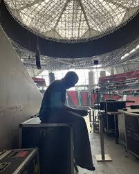 Kanye west has been living inside an atlanta stadium while working on his new album, a representative for the performer said. Kanye West Donda Release Time When Is The Rapper Dropping His New Album Capital Xtra